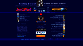 What Axxon.com.ar website looked like in 2019 (6 years ago)