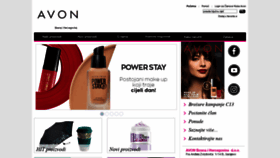 What Avon.ba website looked like in 2019 (4 years ago)