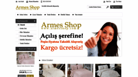 What Armesshop.com website looked like in 2019 (4 years ago)