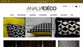 What Analiadeco.com website looked like in 2019 (4 years ago)