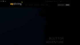 What Apdiving.com website looked like in 2019 (4 years ago)