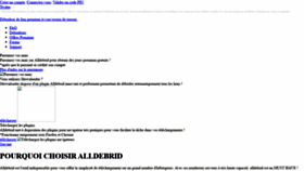 What Alldebrid.fr website looked like in 2019 (4 years ago)