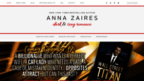 What Annazaires.com website looked like in 2019 (4 years ago)