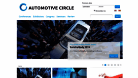 What Automotive-circle.com website looked like in 2019 (4 years ago)
