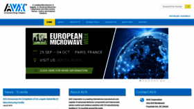 What Avxcorp.com website looked like in 2019 (6 years ago)