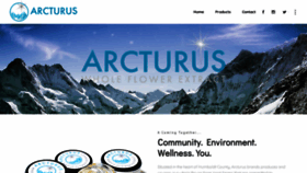 What Arcturuscannabis.com website looked like in 2019 (4 years ago)