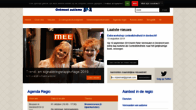 What Autismenetwerkzhz.nl website looked like in 2019 (4 years ago)