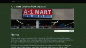 What A1martgreenwood.com website looked like in 2019 (4 years ago)
