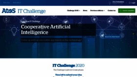 What Atositchallenge.net website looked like in 2019 (4 years ago)
