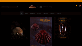 What Atollseashells.com website looked like in 2019 (4 years ago)