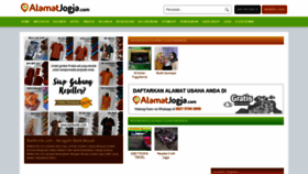 What Alamatjogja.com website looked like in 2019 (4 years ago)