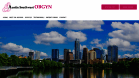 What Austinswobgyn.com website looked like in 2019 (4 years ago)