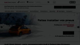 What Audiprestigeddo.com website looked like in 2019 (4 years ago)