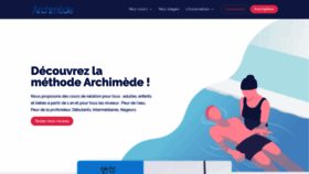 What Archimede.asso.fr website looked like in 2019 (4 years ago)