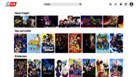 What Aniflix.org website looked like in 2019 (4 years ago)