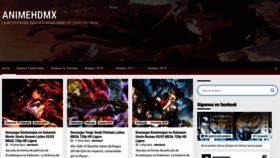 What Animehdmx.com website looked like in 2019 (4 years ago)