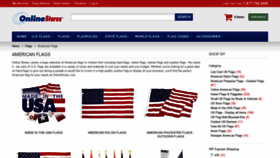 What American-flag.com website looked like in 2019 (4 years ago)