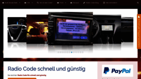 What Autoradio-radio-code.de website looked like in 2019 (4 years ago)