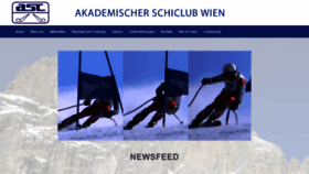 What Ascwien.at website looked like in 2019 (4 years ago)