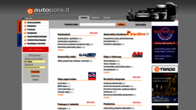 What Autopolis.lt website looked like in 2019 (4 years ago)