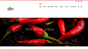 What Ajika.co.uk website looked like in 2019 (4 years ago)