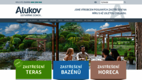What Alukov.cz website looked like in 2019 (4 years ago)