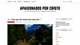What Apaixonadosporcristo.com.br website looked like in 2019 (4 years ago)