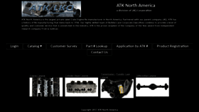 What Atksales.com website looked like in 2019 (4 years ago)
