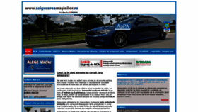 What Asigurareamasinilor.ro website looked like in 2019 (4 years ago)