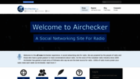 What Airchecker.ca website looked like in 2019 (4 years ago)