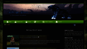 What Archeage-alliance.fr website looked like in 2019 (4 years ago)
