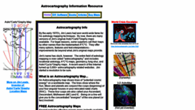 What Astrocartographyinfo.com website looked like in 2019 (4 years ago)