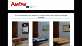 What Amfab.com website looked like in 2019 (4 years ago)
