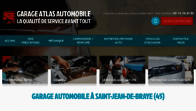 What Atlas-automobile.fr website looked like in 2019 (4 years ago)
