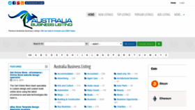 What Australia-business-listing.com.au website looked like in 2019 (4 years ago)