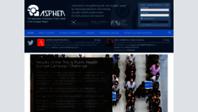 What Aspher.org website looked like in 2019 (4 years ago)