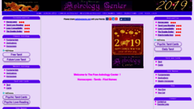 What Astrologizeme.com website looked like in 2019 (4 years ago)