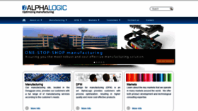 What Alphalogic-ems.com website looked like in 2019 (4 years ago)