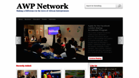 What Awpnetwork.com website looked like in 2019 (4 years ago)