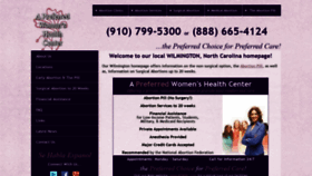 What Abortionclinicserviceswilmingtonnc.com website looked like in 2019 (4 years ago)