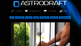 What Astrodraft.com website looked like in 2019 (4 years ago)