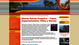 What Acapulco1.com website looked like in 2019 (4 years ago)