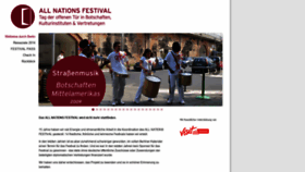 What Allnationsfestival.de website looked like in 2019 (4 years ago)