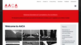 What Aaca.org.au website looked like in 2019 (4 years ago)