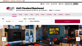 What Aloftbeachwood.com website looked like in 2019 (4 years ago)