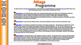 What Alltagsprogramme.de website looked like in 2019 (5 years ago)