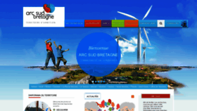 What Arc-sud-bretagne.fr website looked like in 2019 (4 years ago)