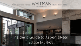 What Aspen-luxury-rentals.com website looked like in 2019 (4 years ago)