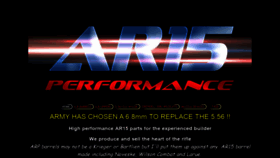 What Ar15performance.com website looked like in 2019 (4 years ago)
