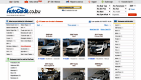 What Autoguide.co.bw website looked like in 2019 (4 years ago)